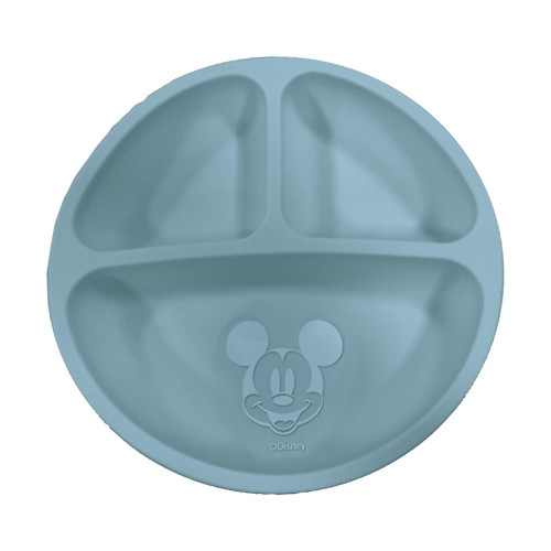 Stor: Mickey Mouse - Toddler Divided Silicone Plate (12225)