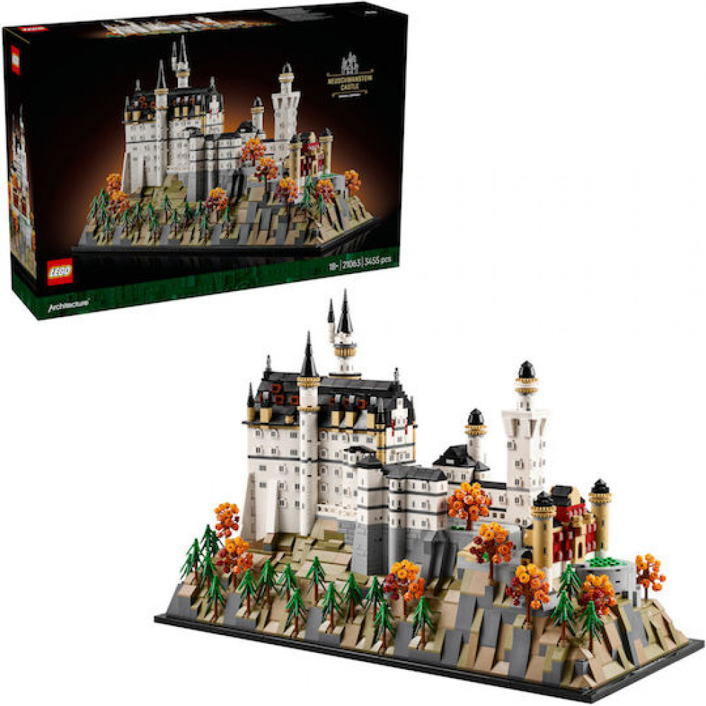 Lego® Architecture: Neuschwanstein Castle - Bavaria, Germany (21063)