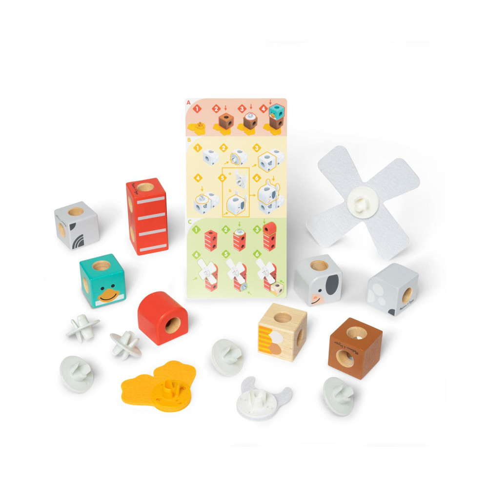 Melissa &amp Doug Bloackables: Farm Friends (6074896)