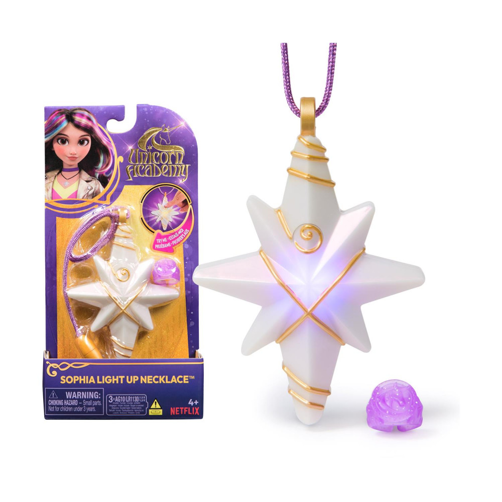 Spin Master Unicorn Accademy: Unicorn Academy Σοφία Δαχτυλίδι &amp Κολιέ Που Φωτίζουν (6072553)