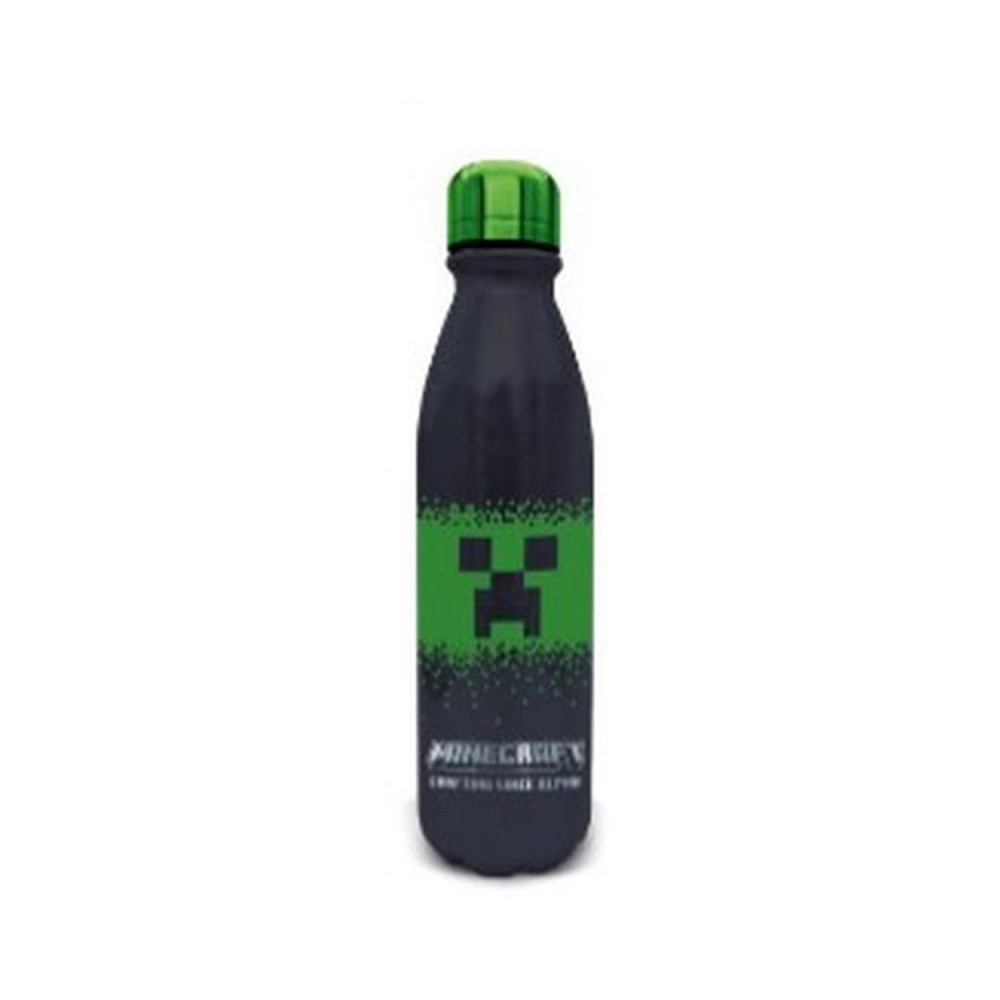 Stor Minecraft Squared Pattern Aluminium Spirit Bottle (780ml) (75608)
