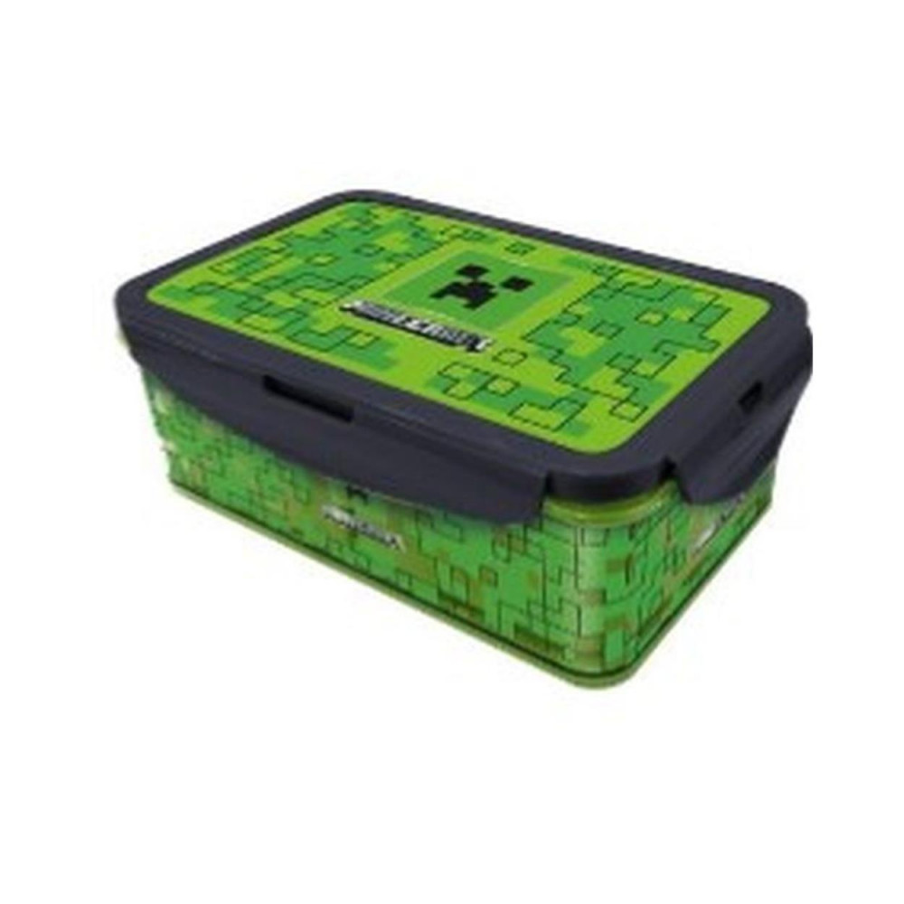 Stor Minecraft Squared Pattern Rectangular Food Container (1070ml) (75632)