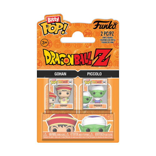 Funko Bitty Pop! 2-Pack: Dragon Ball Z - Gohan &amp Piccolo Vinyl Figures