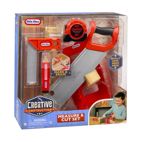 Little Tikes Creative Construction Σετ Μέτρησης &amp Κοπής (643255)