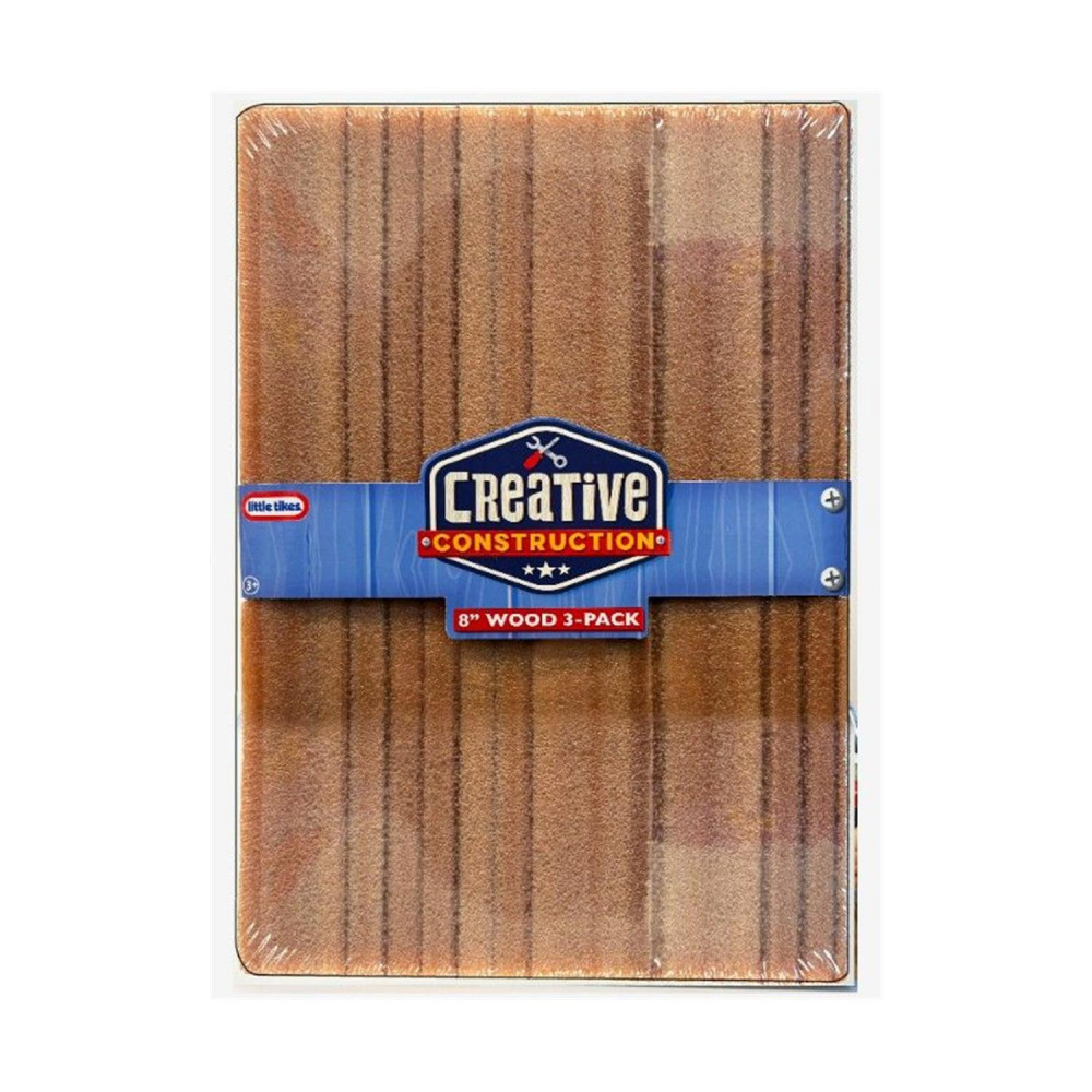 Little Tikes Creative Construction - 8 Foam Wood 3-Pack (644962)