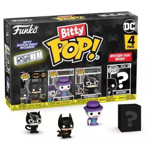 Funko Bitty Pop! 4-Pack: Batman 85th - Batman Vinyl Figures