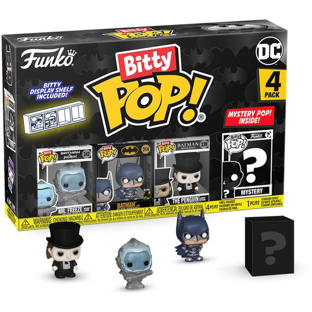 Funko Bitty Pop! 4-Pack: Batman 85th - Freeze Vinyl Figures