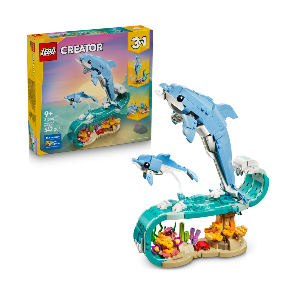 LEGO® Creator: Sea Animals: Beautiful Dolphins (31385)