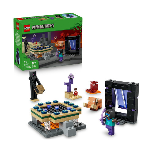 LEGO® Minecraft®: Nether &amp End Portal Journey (21584)