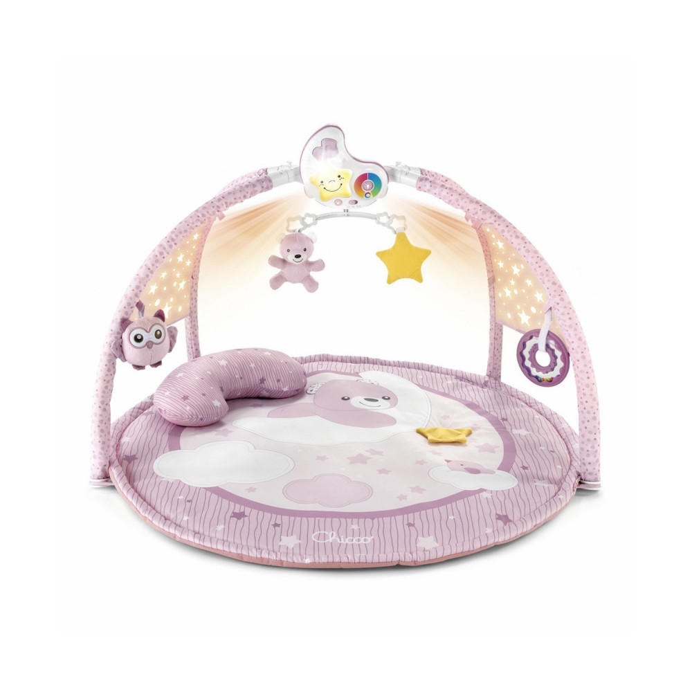 Chicco First Dreams: Βρεφικό Γυμναστήριο με Προβολέα Enjoy Colors, Ροζ (Y-01-09866-10)