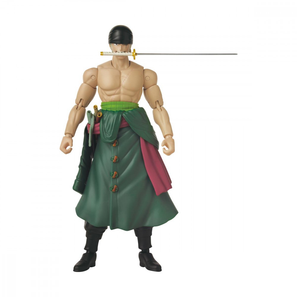 Bandai Anime Heroes: One Peacel - Roronoa Zoro Three Sword Style Action Figure (37052)