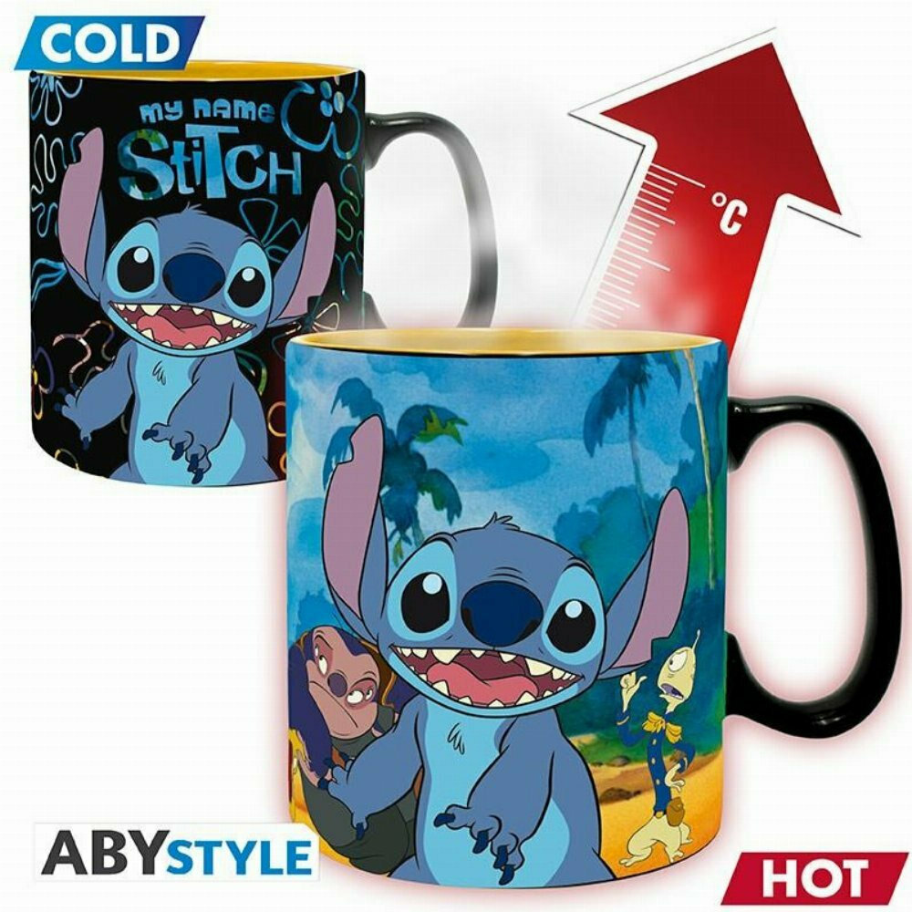 Abysse Lilo Stitch Heat Change Mug (460ml) (ABYMUG992)