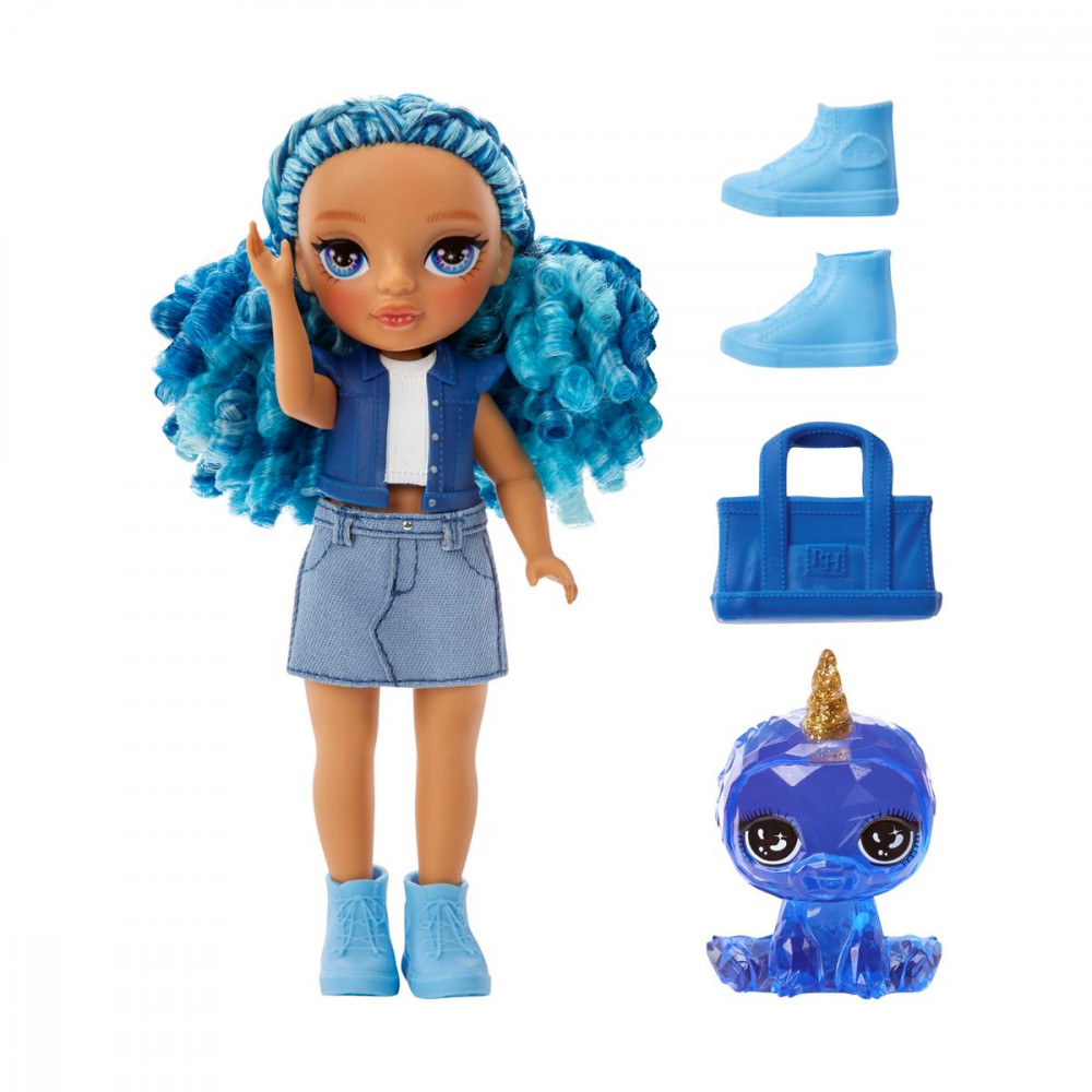 MGA Rainbow High Littles Dolls- Sapphire (Blue) (531197)