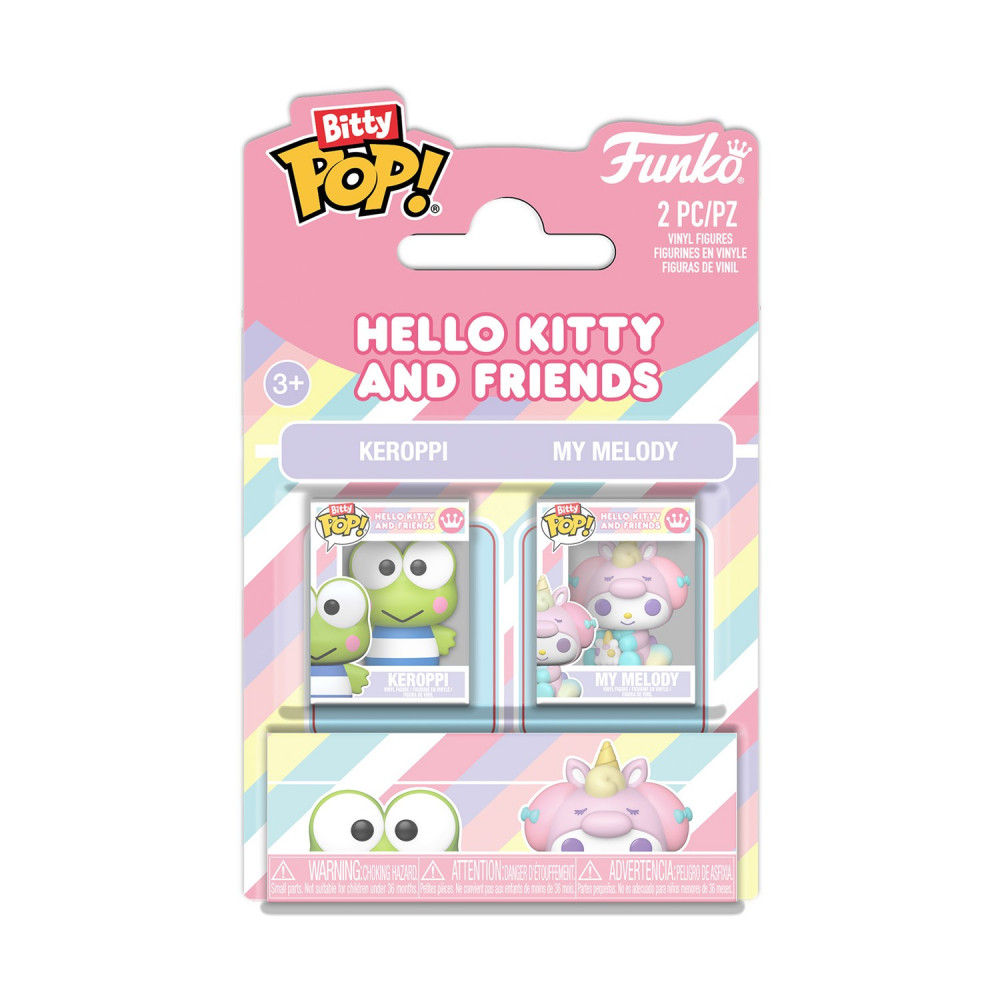 Funko Bitty Pop! 2-Pack: Sanrio - Kuromi &amp My Melody #Vinyl Figures