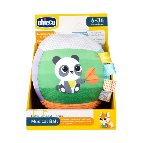 Chicco Παιχνίδια Drop Baby Sense &amp Focus: Μουσική Μπάλα (Y03-11564-00)