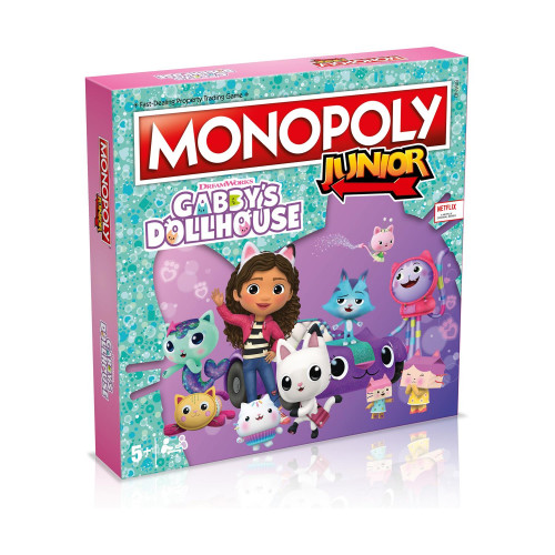 Winning Moves: Monopoly - Junior Gabbys Dollhouse Επιτραπέζιο (Ελληνική Γλώσσα) (WM04157)