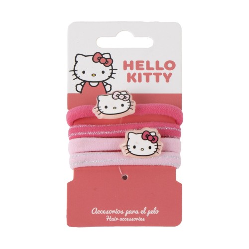 Cerda Beauty: Hello Kitty - Hair Tie (4pcs) (2500003217)