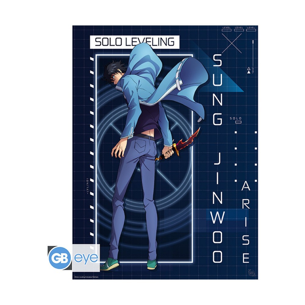 Abysse: Solo Leveling - Jinwoo Arise Chibi Poster (52X38cm) (GBYDCOA025)