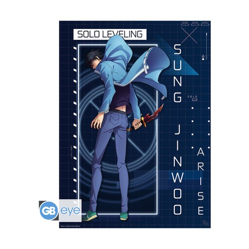 Abysse: Solo Leveling - Jinwoo Arise Chibi Poster (52X38cm) (GBYDCOA025)
