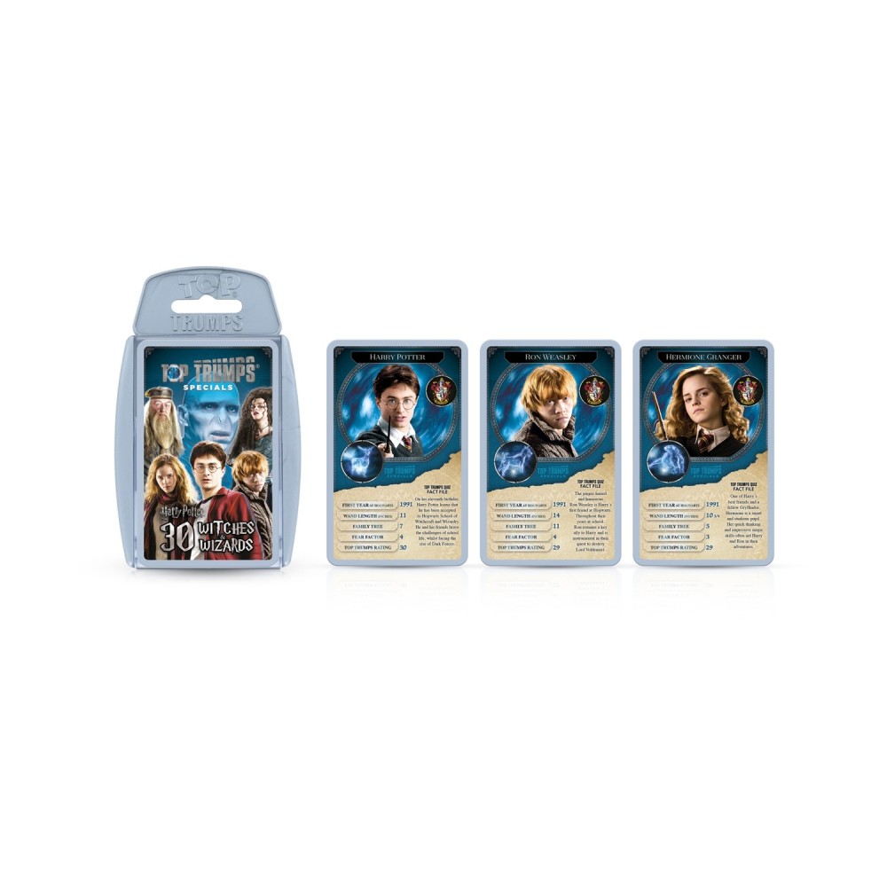 Winning Moves Top Trumps Specials: Harry Potter - 30 Greatest Witches and Wizards  (WM01200-EN1-6)
