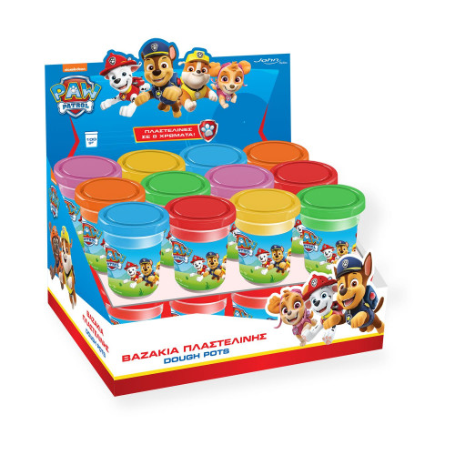 Paw Patrol Πλαστελίνη- Μονό Βαζάκι 100γρ.- 24 Τεμάχια (03977PM)