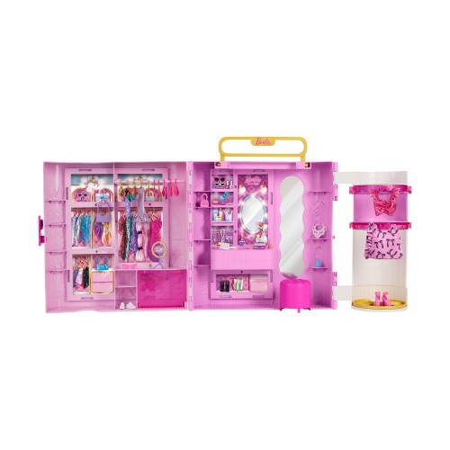 Mattel Barbie Deluxe Style: Closet with Spin &amp Style Feature Playset (JJP01)