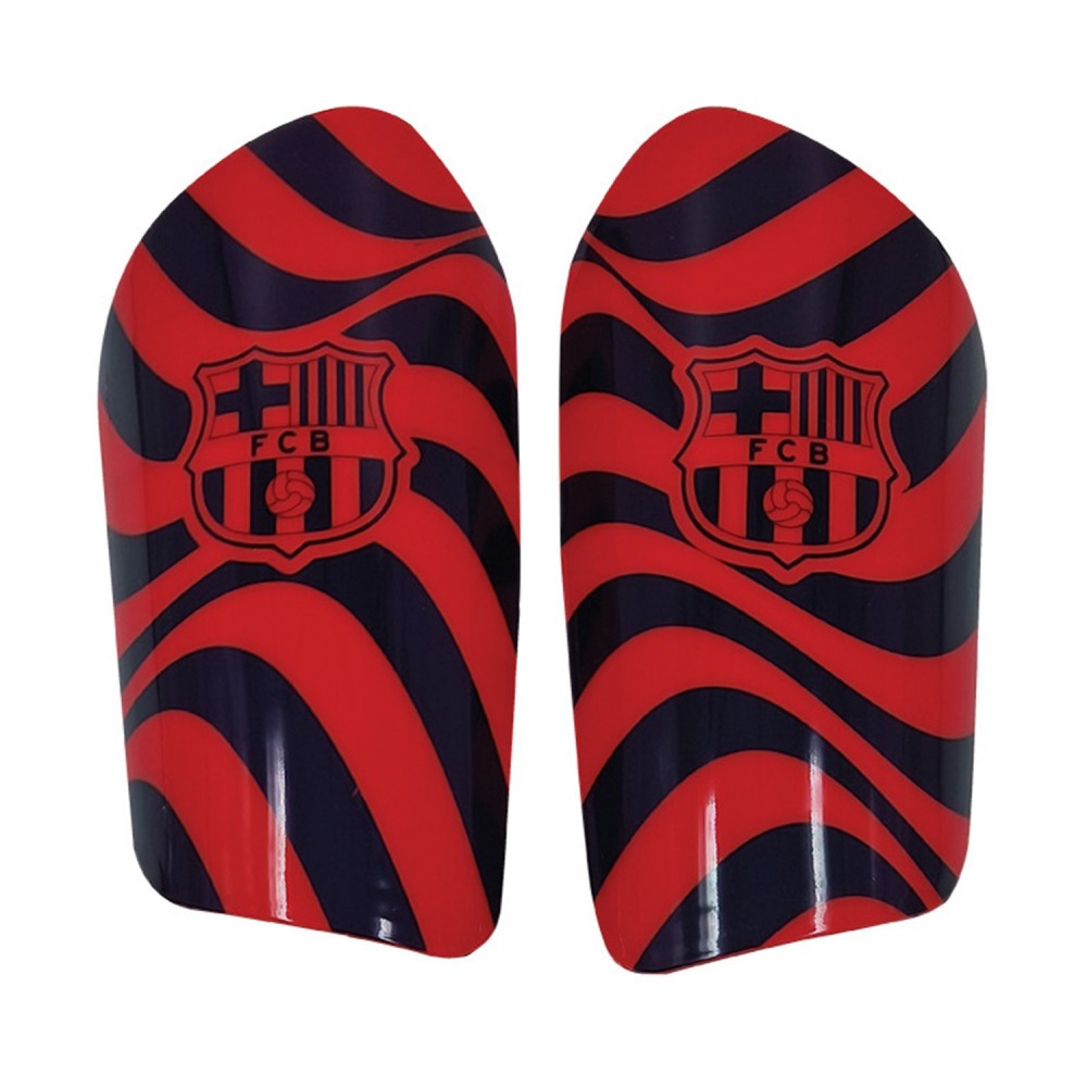 FC Barcelona Shin Guards Swirl Youth - Size M (118801)