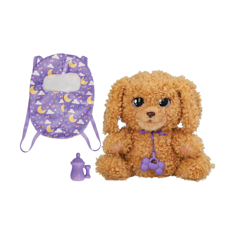 AS Baby Paws: Αγάπη Φροντίδα - Labradoodle Λούτρινο Διαδραστικό Σκυλάκι (1607-92115)