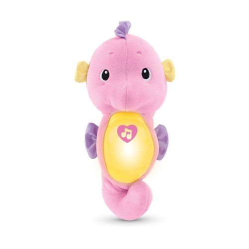 Fisher-Price: Infant Toys (0-6 Months)  Sleep Soothers - Seahorse Soother - Pink (DGH73)