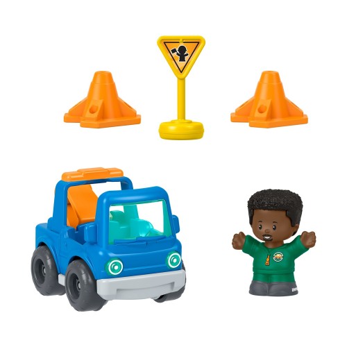 Fisher-Price Little People: Vehicles with Figure &amp Accessories Roadsi (JMT87)