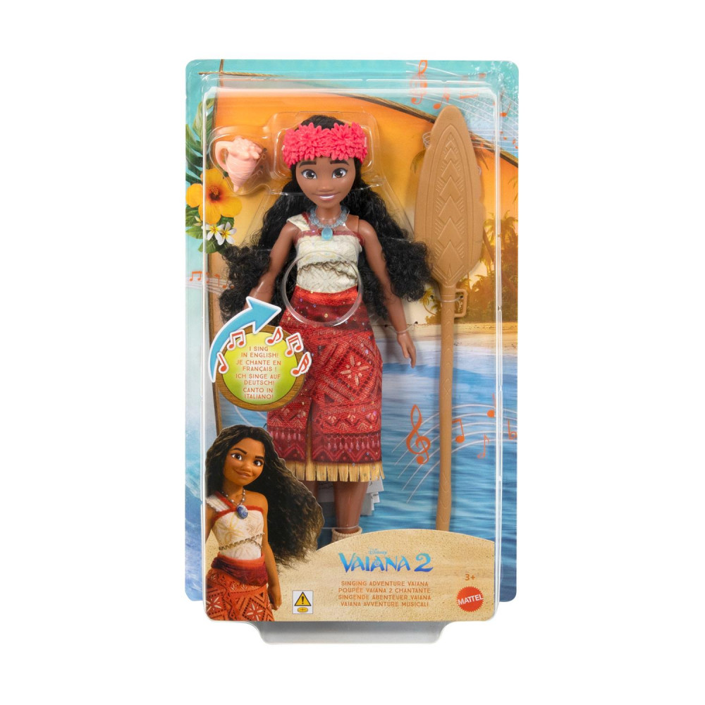 Mattel DISNEY ΒΑΪΑΝΑ - ΒΑΪΑΝA ΠΟΥ ΤΡΑΓΟΥΔΑΕΙ (ΑΓΓΛΙΚΑ) (JBT61)