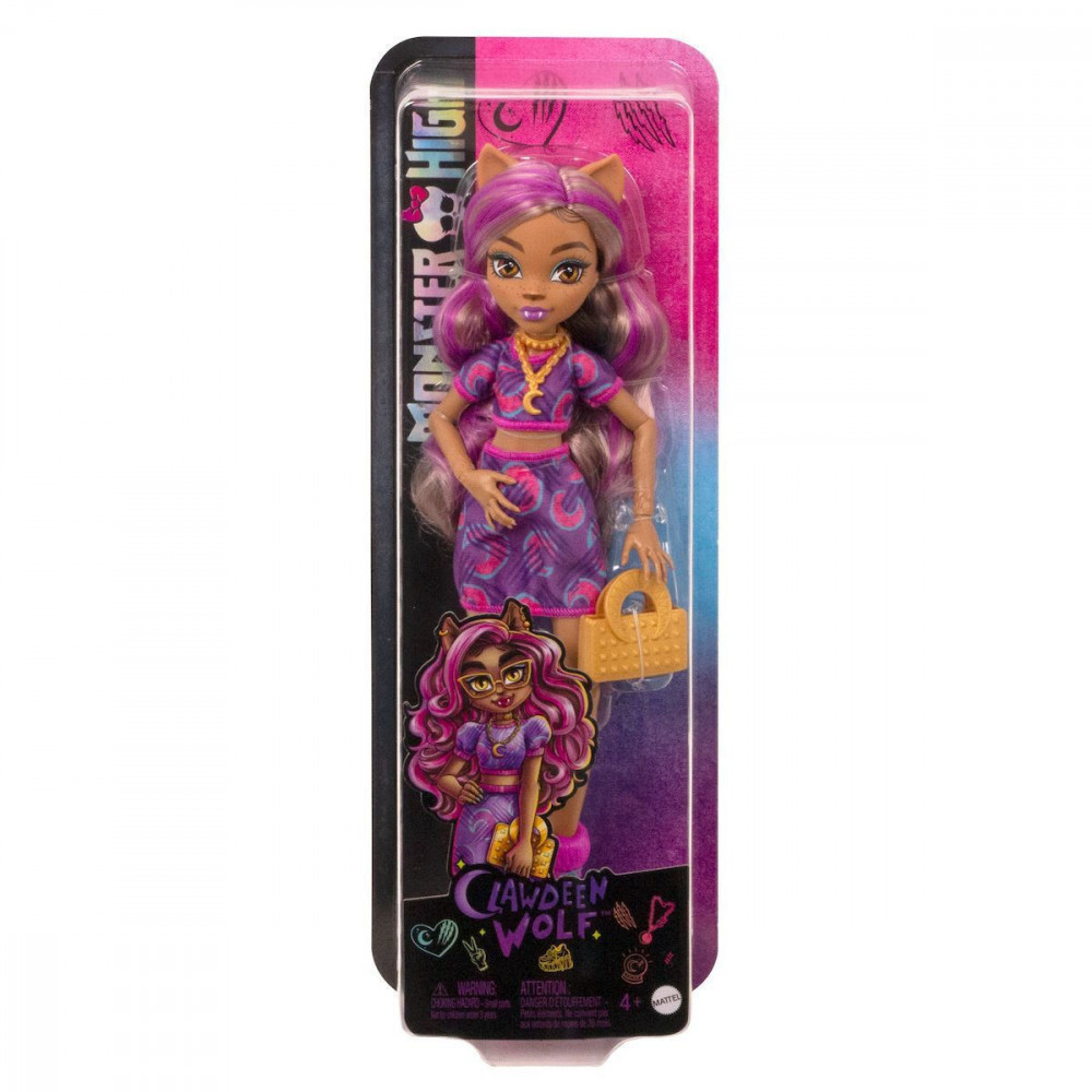 Mattel Monster High Fashion Doll - Clawdeen Wolf (HKY75)