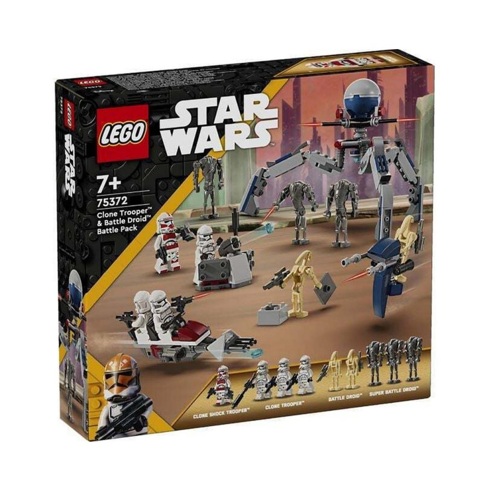 Lego Star Wars Clone Trooper & Battle Droid Battle Pack για 7 Ετών (75372)