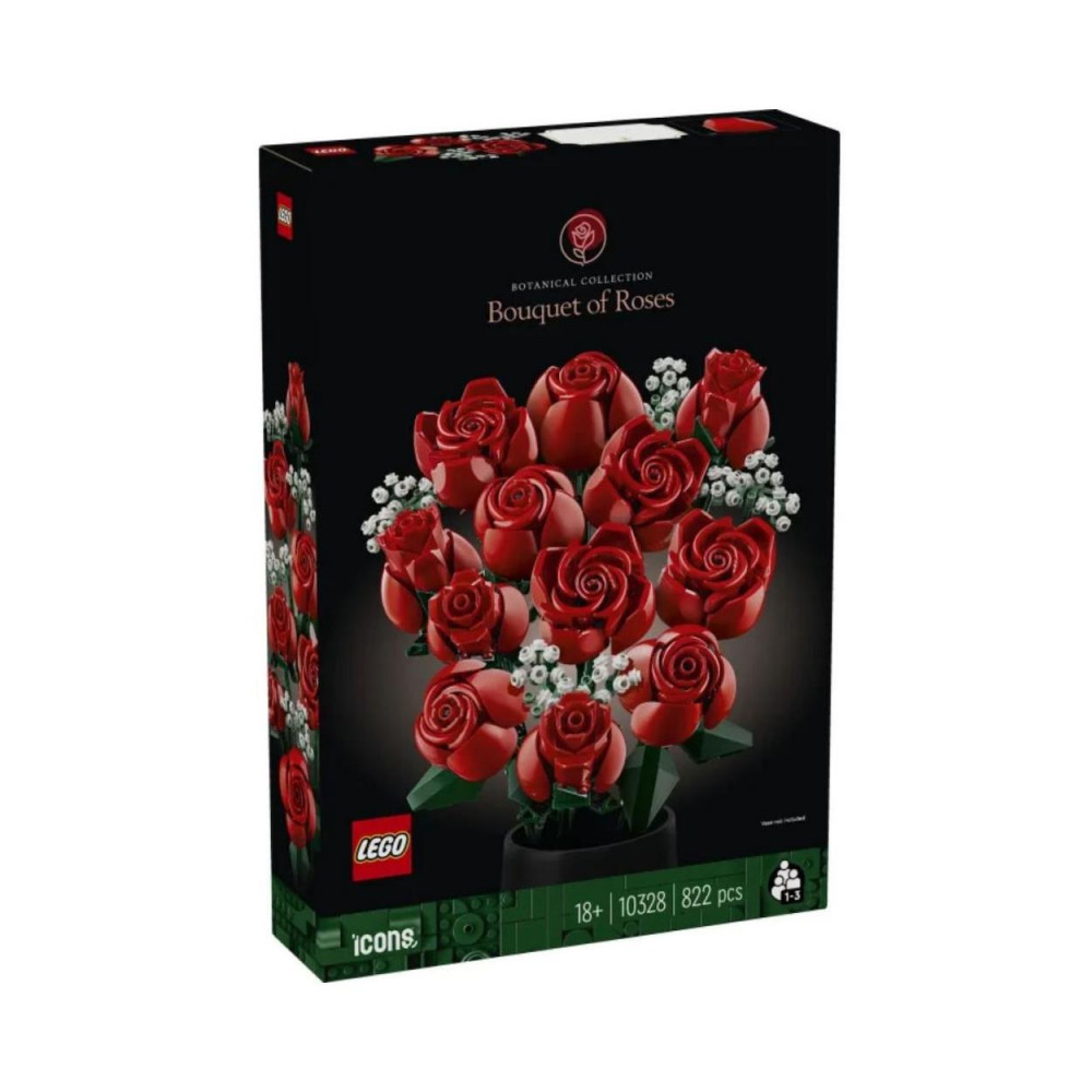 LEGO® Botanical Collection Bouquet Of Roses για 18 Ετών 822τμχ