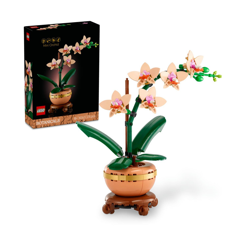 Lego Botanical Collection Mini Orchid για 10343 18 Ετών 274τμχ