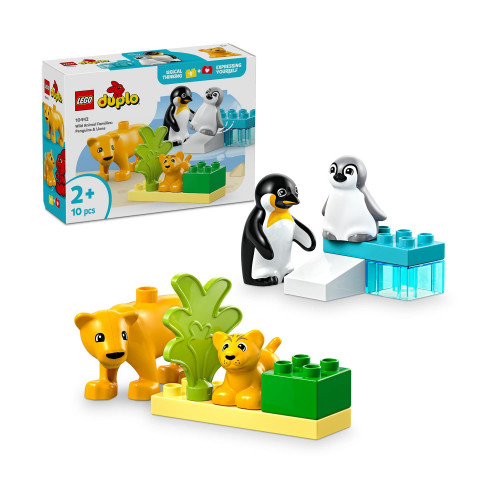 LEGO® DUPLO®: Wild Animal Families: Penguins &amp Lions (10442)