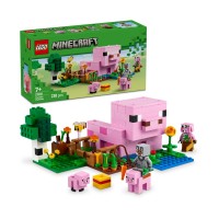 LEGO® Minecraft The Baby Pig House για 7 Ετών 238τμχ (21268)