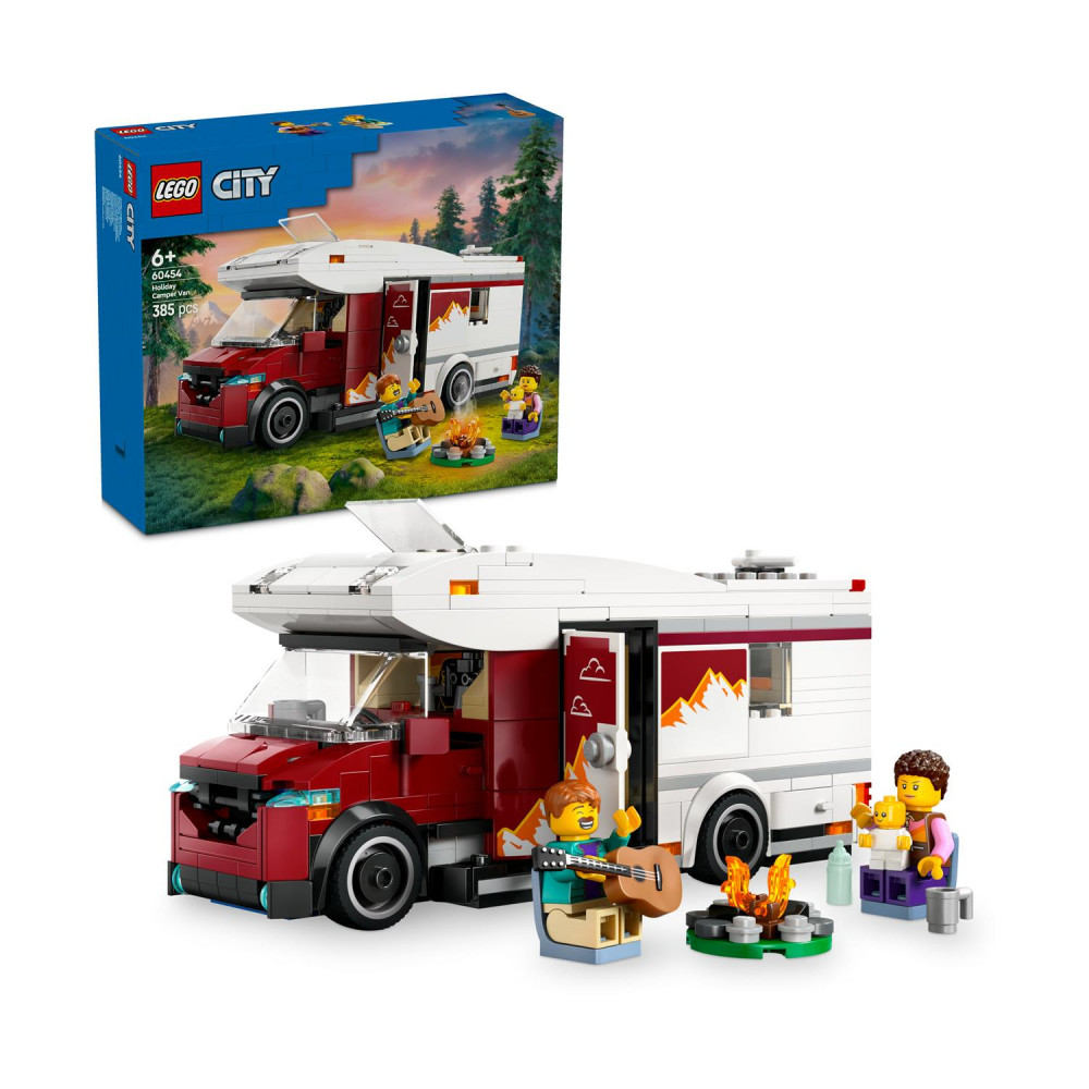 LEGO® City Holiday Adventure Camper Van για 6 Ετών 385τμχ 60454