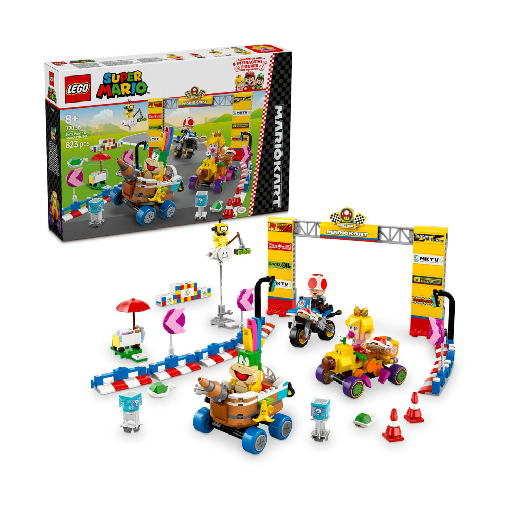 LEGO® Super Mario™: Mario Kart™ – Baby Peach &amp Grand Prix Set (72036)