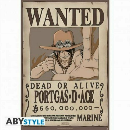 Abysse: One Piece - Wanted Ace Maxi Poster (91.5X61) (ABYDCO410)