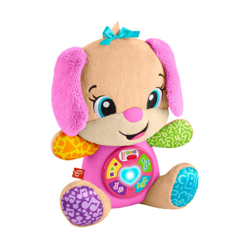 Fisher:Price® Νέο Εκπαιδευτικό Σκυλάκι Smart Stages: Ροζ (JFD34)