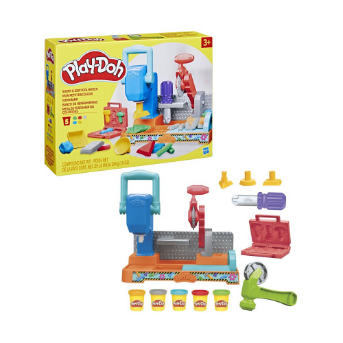 Hasbro Play-Doh - Stamp SawTool Bench (F9141)