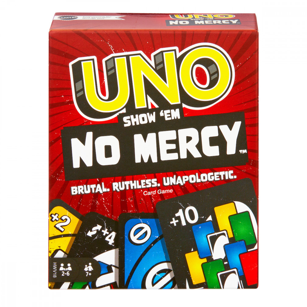 Mattel Uno Show Em No Mercy Card Game (HWV18)