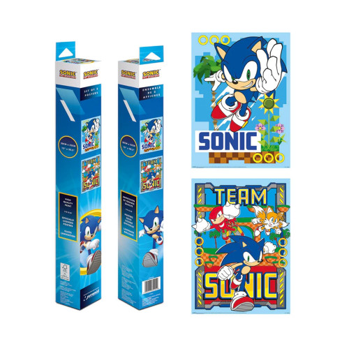 Pyramid: SEGA - Sonic The Hedgehog - Poster Set (52x38cm) (PPB35404) 