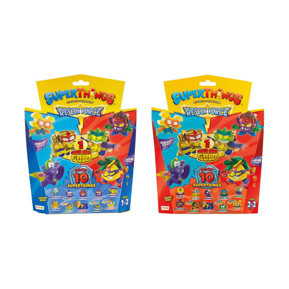 AS Superthings Rescue Force Blister 9+1 Φιγούρες (1013-61137)