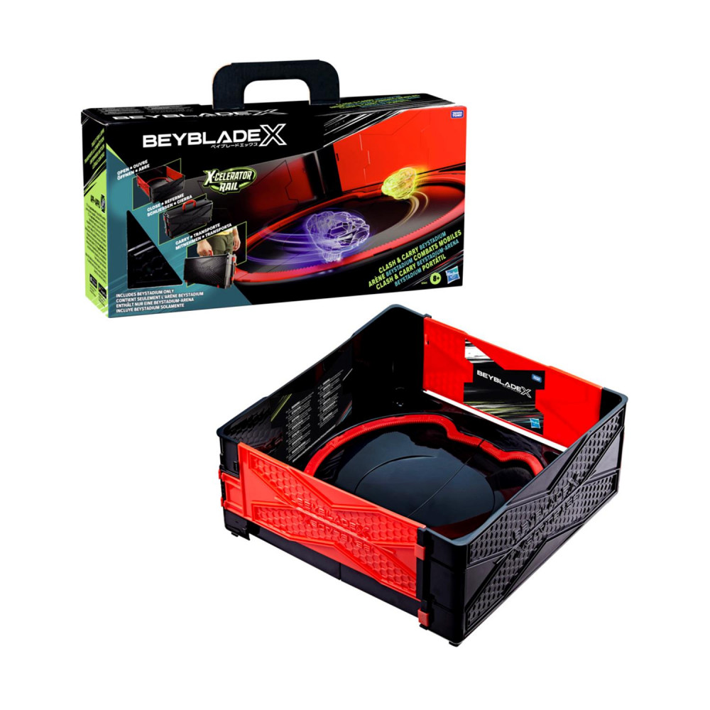 Hasbro Bey Blade X: X-Celerator Rail - Clash &amp Carry Beystadium (G0841)