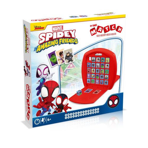 Winning Moves: Top Trumps Match - Spidey &amp Friends (English Language) (WM04798-ML1-6)