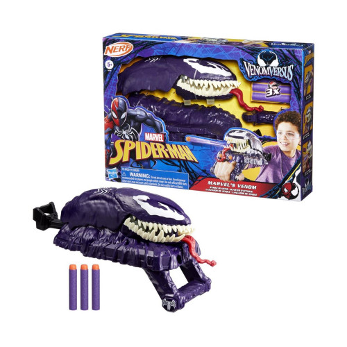 Hasbro Nerf Marvel Spider-Man: Venomversus - Marvels Venom Strike Blaster (G0730)