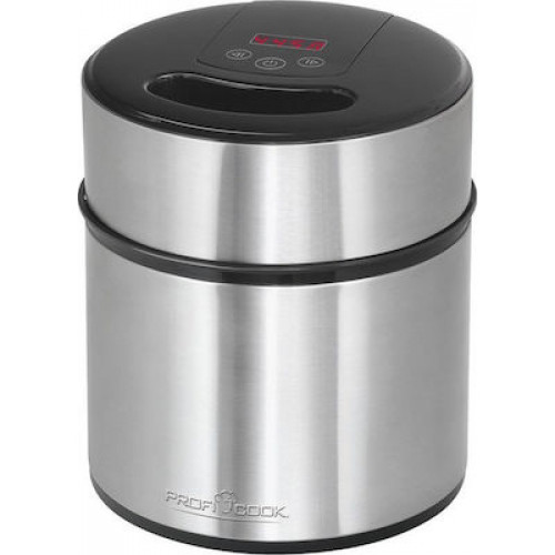 Profi Cook PC-ICM 1140 Παγωτομηχανή 1.8lt Ασημί