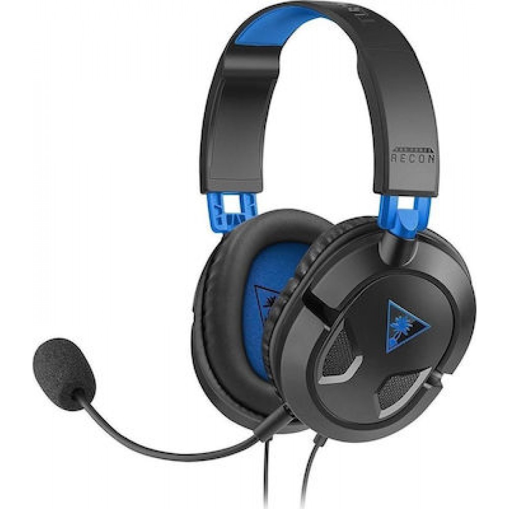Turtle Beach Ear Force Recon 50P Over Ear Gaming Headset με σύνδεση 3.5mm Μπλε